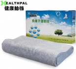 品牌直銷(xiāo) 負(fù)離子枕頭O-635成人遠(yuǎn)紅外保健竹纖天鵝絨保健枕芯批發(fā)