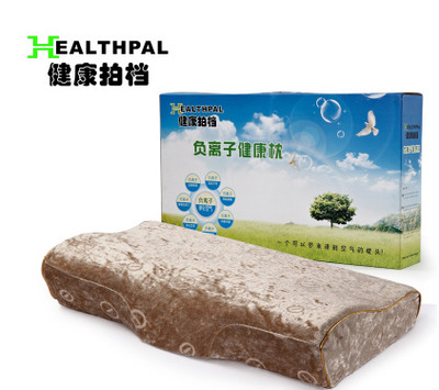 太空記憶棉枕頭 回彈枕芯護(hù)頸枕 托瑪琳保健枕 負(fù)離子頸椎保健枕